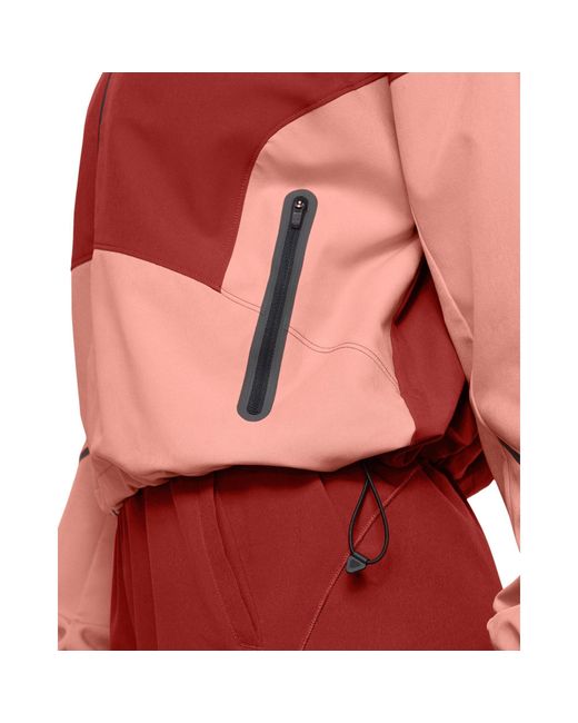 Under Armour Red Unstoppable Moisture-Managing Performance Training Jacket