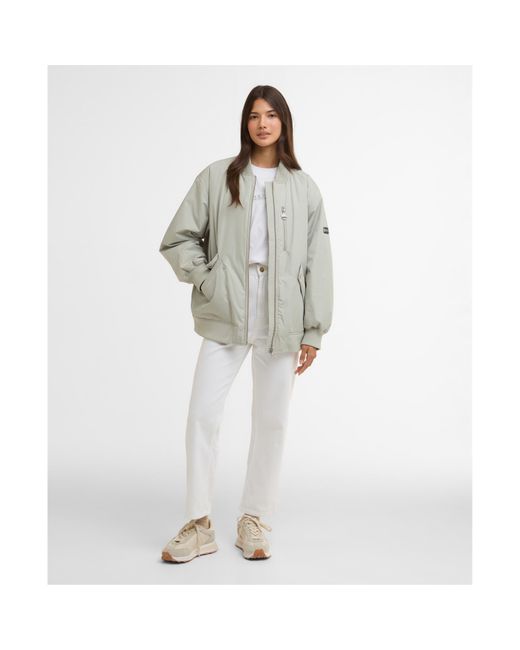 Barbour Gray Kuala Showerproof Jacket