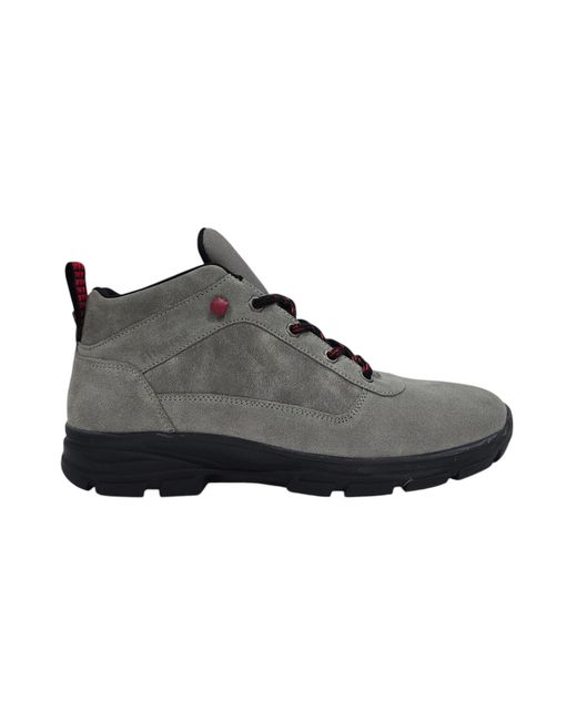 Firetrap Black Delia Premium Leather Ankle Lace Up Hiker Rugged Boots for men