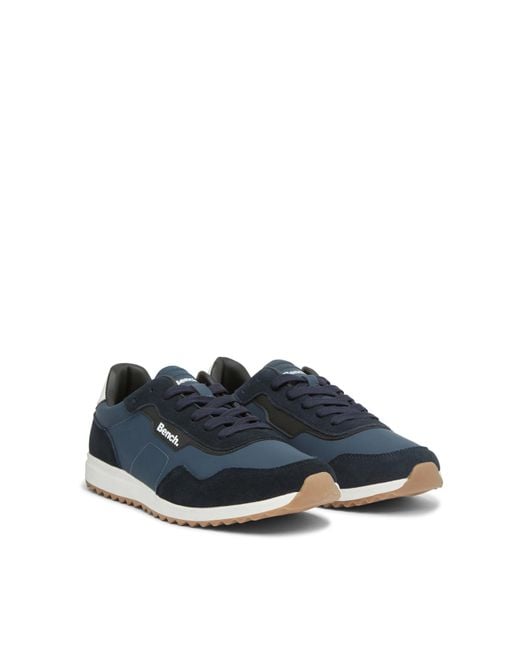 Bench Blue Brooke Low-Top Trainers for men