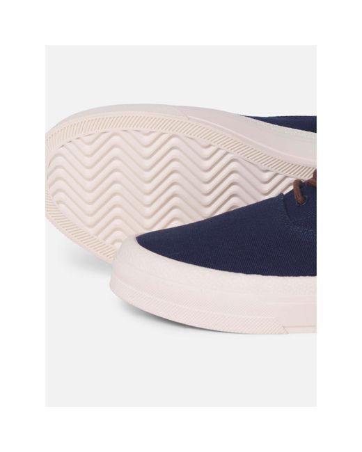 Jack & Jones Blue Islington Canvas Sneakers for men