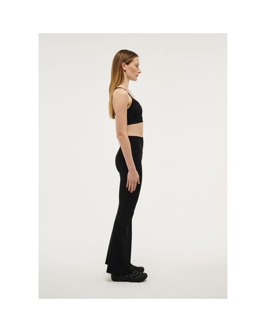 P.E Nation Black Preview Flared Leggings
