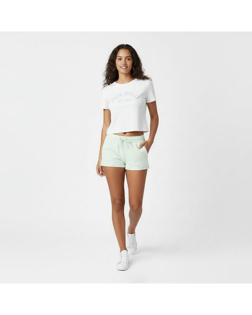 Jack Wills Green Bea Sweatshorts