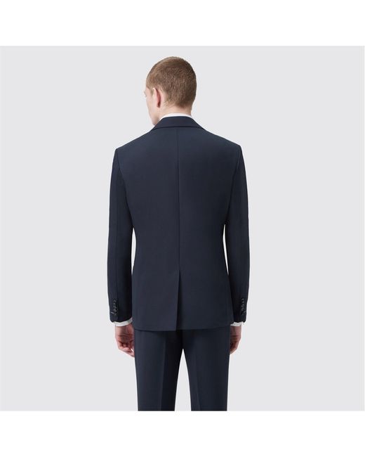 Twisted Tailor Blue Ellroy Slim Fit Jacket for men