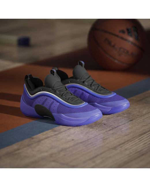 Adidas Blue D.O.N. Issue 6 Spida Basketball Shoes