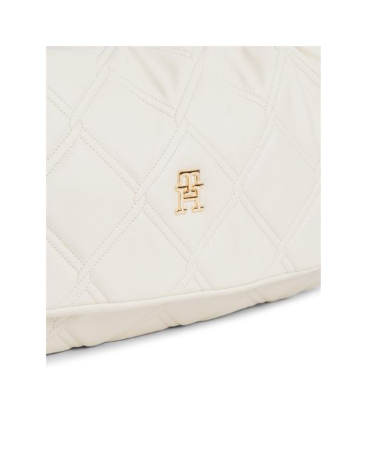 Tommy Hilfiger White Shoulder Bag