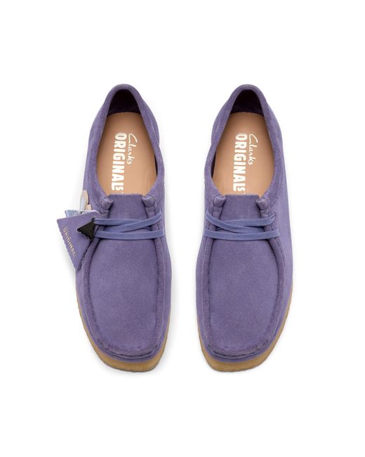 Clarks Blue Moc Toe Formal Shoes