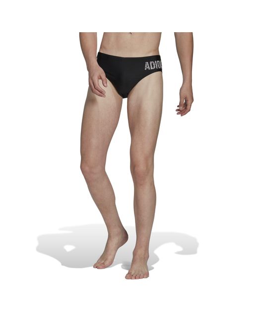 Adidas Black Lineage Trunk for men