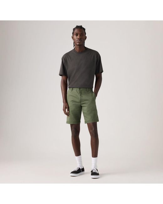 Levi's Green Kano Chino Shorts for men