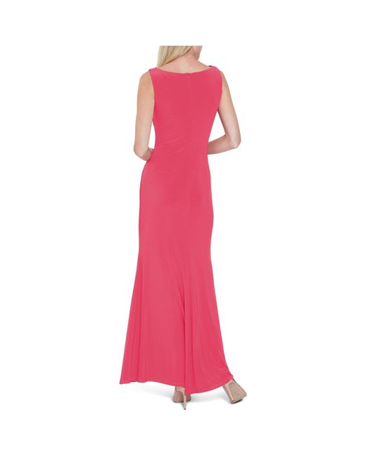 Gina Bacconi Pink Stella Maxi Dress