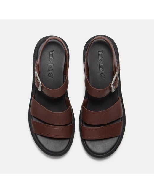 Timberland Brown Gladiator Flat Sandal