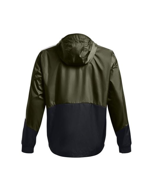 Under Armour Green Ua Legacy Windbreaker Jacket for men