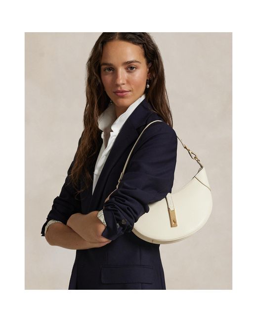 Polo Ralph Lauren Natural Calfskin Mini Shoulder Bag