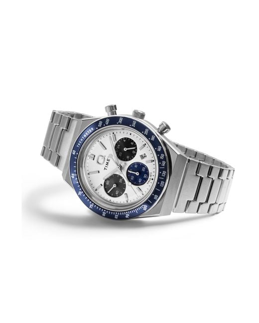 Timex Metallic Water Resistant Analogue Quartz Watch for men