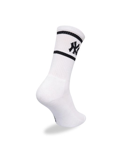 KTZ White Premium Crew Socks