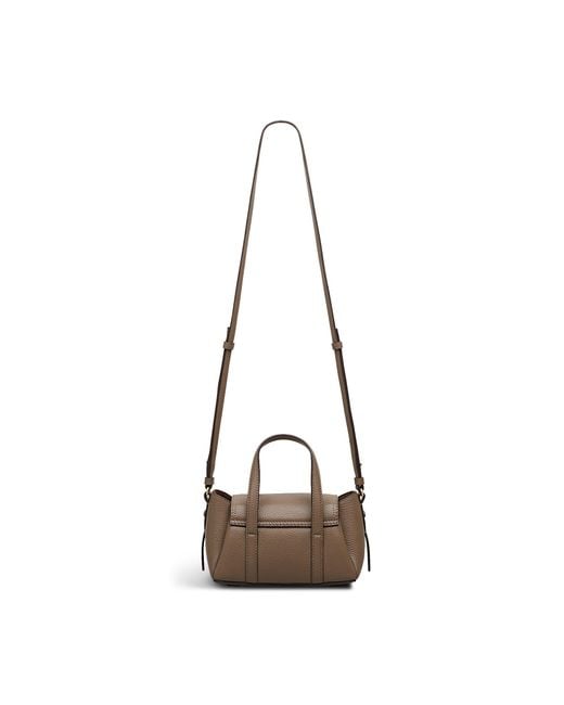 Radley Natural Chancery Raffia Leather Trim Grab Bag