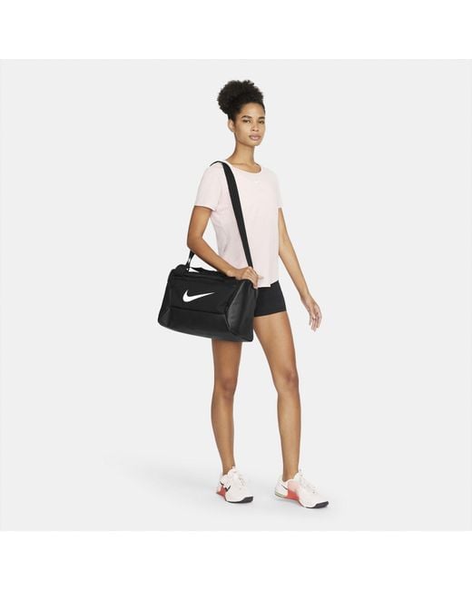 Nike Black Brasilia Duffel Bag (extra Small) for men