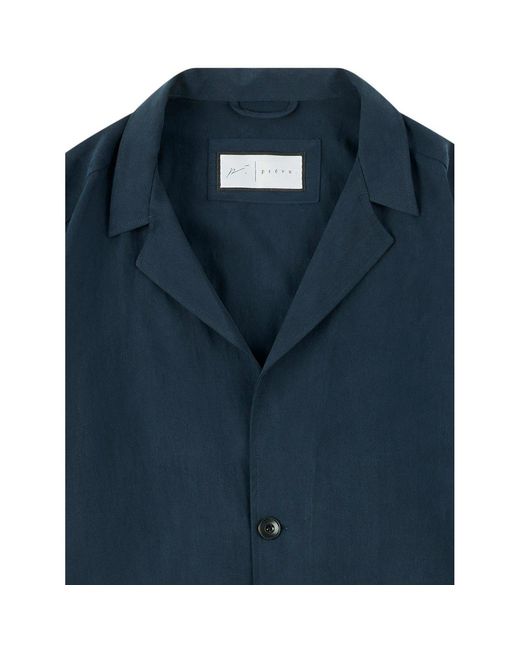 PREVU Blue Haaland Lyocell Blazer for men