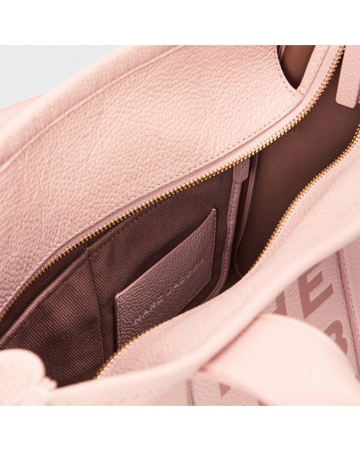 Marc Jacobs Pink Medium Leather Tote Bag