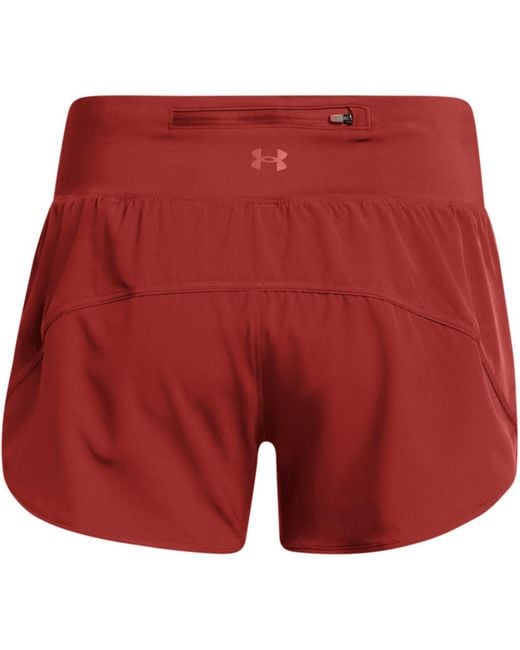 Under Armour Red Launch Pro Performance Running Shorts