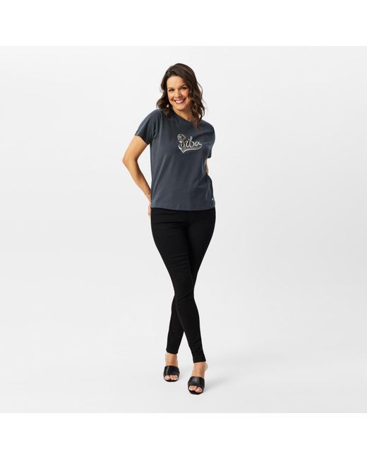 Biba Gray Logo T-Shirt