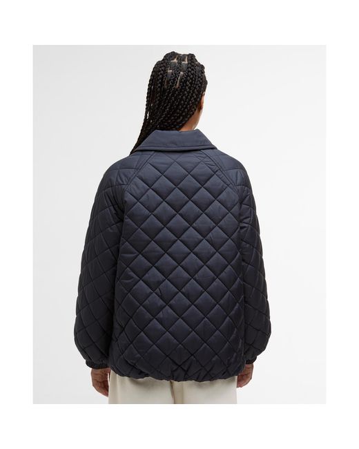 Barbour Blue Laoise Quilted Jacket