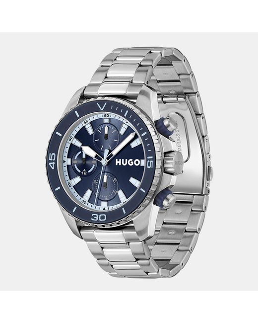 HUGO Metallic Gents #Dive Watch for men
