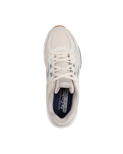Skechers White Vertex Low-Top Trainers for men