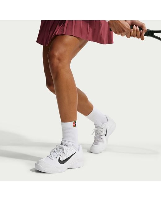Nike White Vapor 12 Hard Court Tennis Shoes