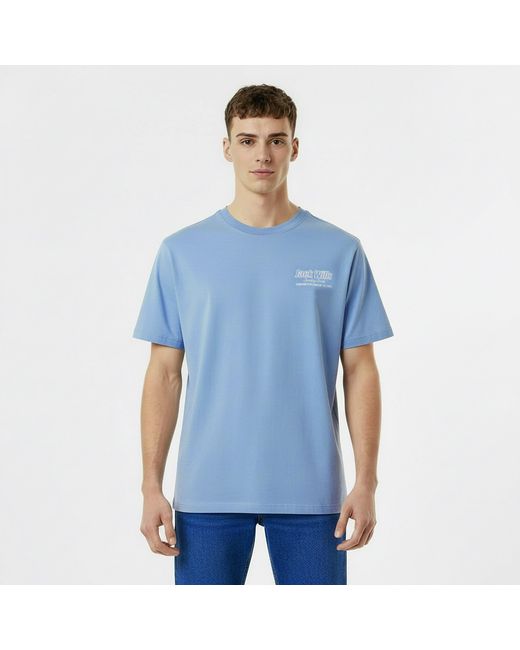 Jack Wills Blue Jw Outline Regular Fit T-Shirt for men