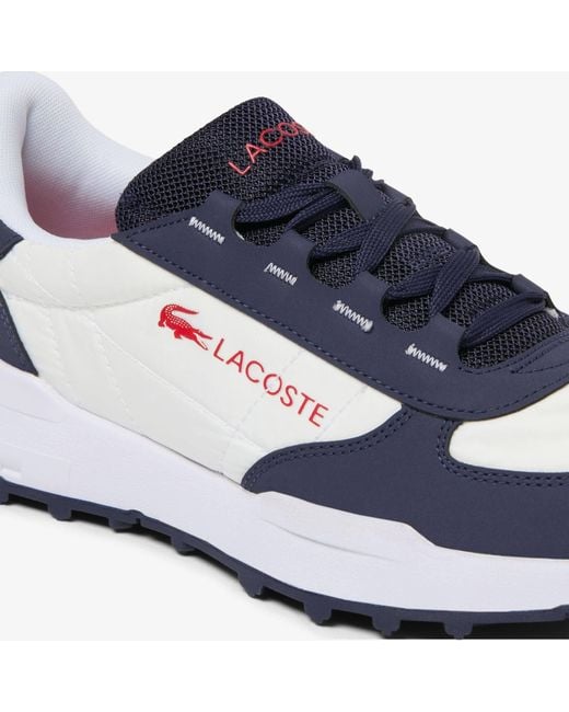 Lacoste Blue Elite Actevo Runners for men