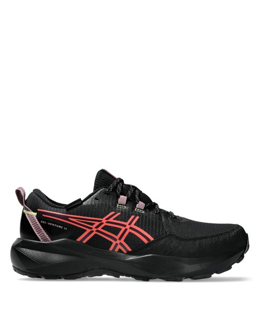 Asics Black Venture 11 Trail Running Shoes