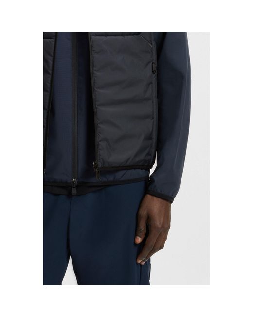 Boss Black Urbanex Quilted Water Resistant Sleeveless Gilet for men