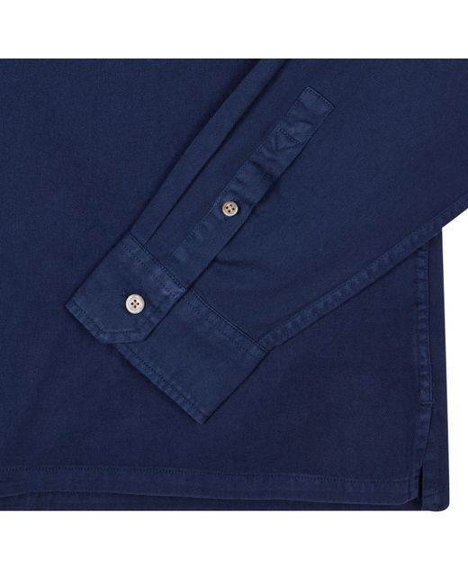 Paul Smith Blue Zebra Long Sleeve Overshirt for men