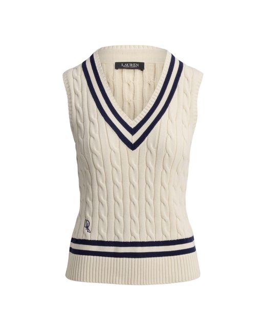 Ralph Lauren Natural Knitted Top