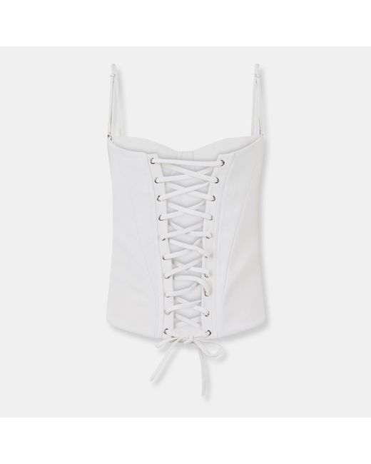 Mars the Label White Everly Corset