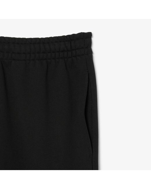 Lacoste Black Cargo Jogging Bottoms for men