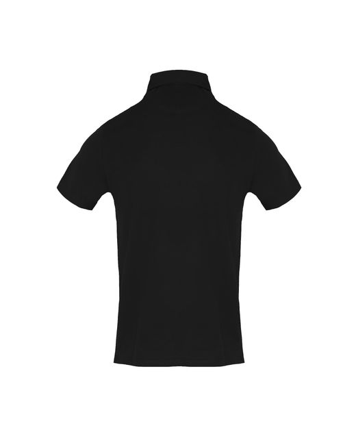 Aquascutum Black Polo Short Sleeve Polo Shirt for men