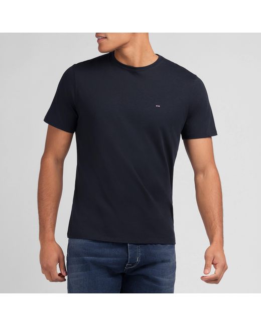 Eden Park Black Light Pima Cotton T-Shirt for men