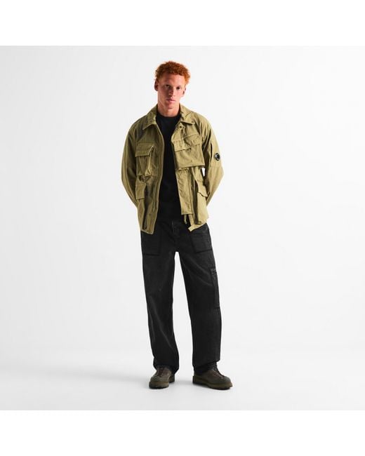C P Company Green Cp Medium Jacket Sn64 for men