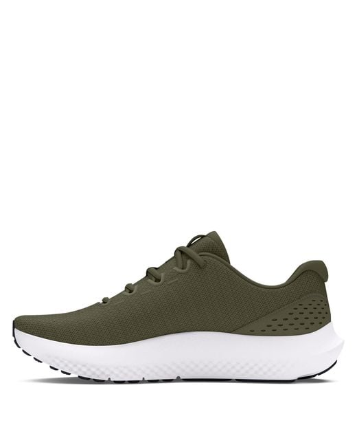Under Armour Green Charged Surge 4 Running Shoes for men