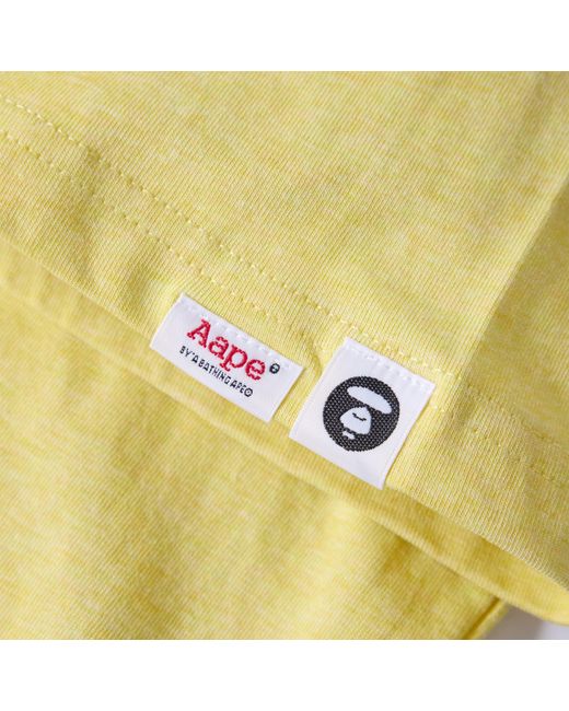 Aape Yellow T-Shirt for men