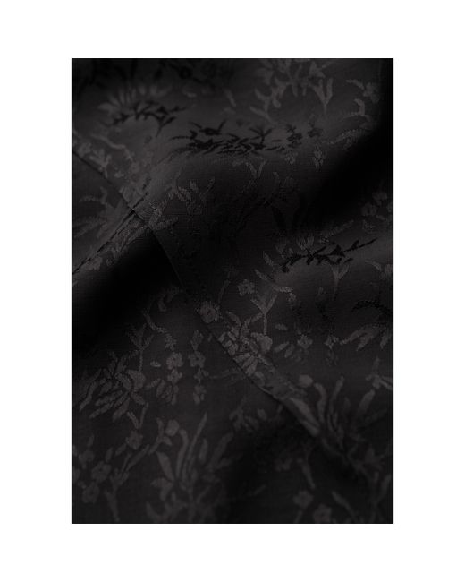 Superdry Black Short-Sleeve Midi Tea Dress