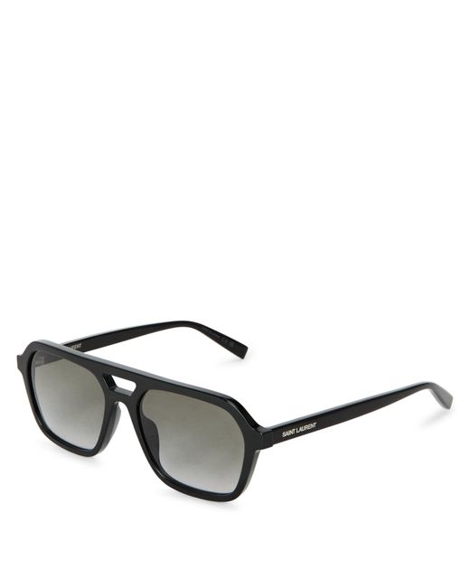 Saint Laurent Gray S Sl 905 Aviator Sunglasses