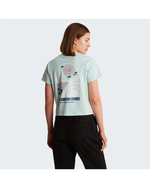The North Face Blue Tnf Sun Graph Tee