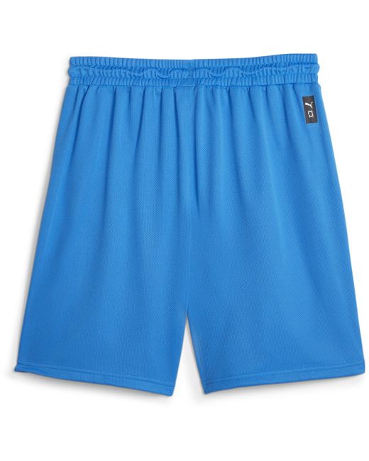 PUMA Blue Hoops Team Practice Basketball Shorts for men