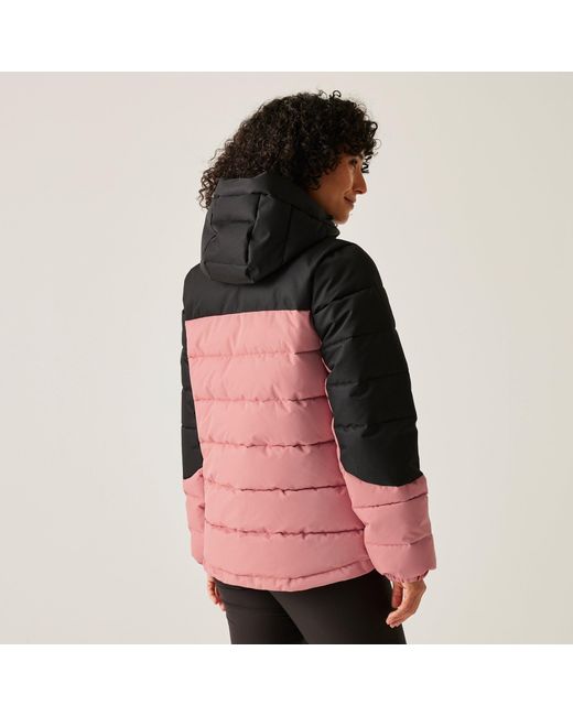 Regatta Red Aldthorn Synthetic Down Insulated Weatherproof Quilted Jacket