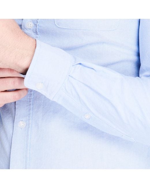 Firetrap Blue Basic Oxford Shirt for men