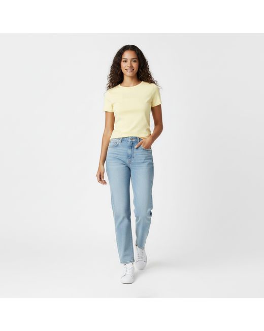 Jack Wills Yellow Jw Graphic Slim Fit T-Shirt