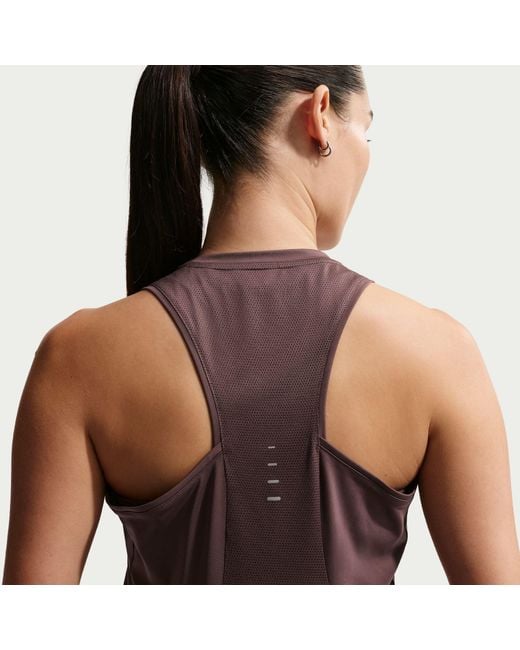 Nike Purple Swift Dri-Fit Running Tank Top
